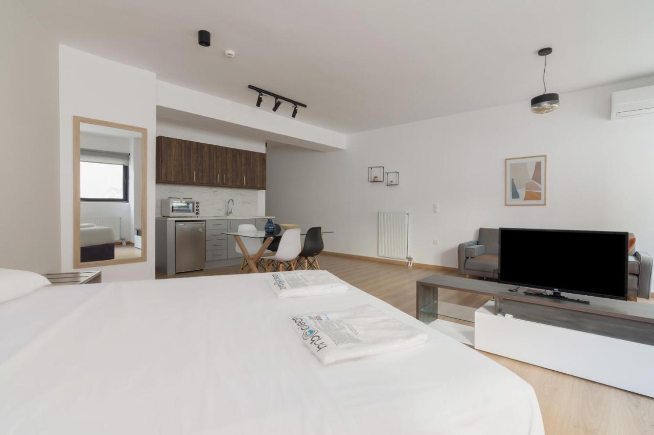 Leochares Lifestyle Apartments - Self Check-In Athen Exterior foto