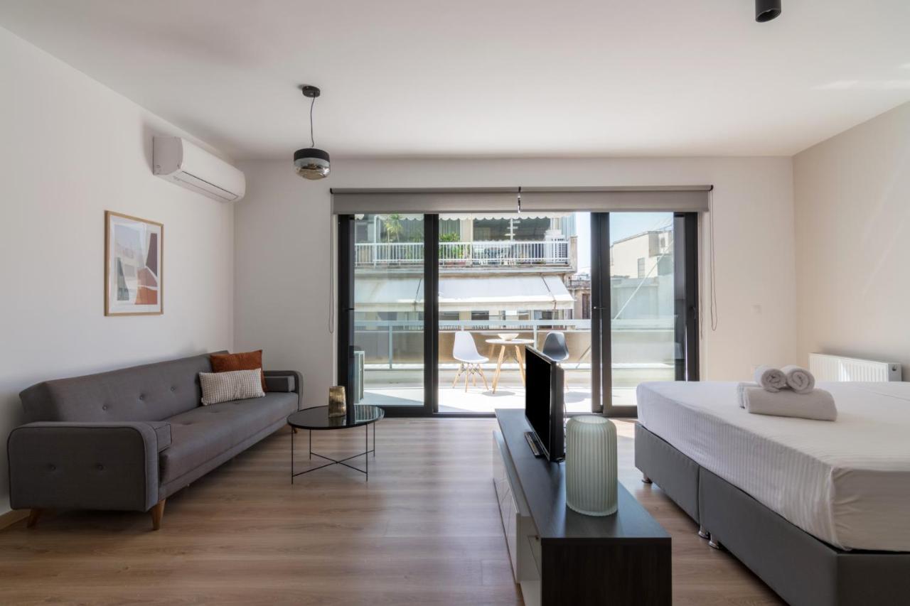 Leochares Lifestyle Apartments - Self Check-In Athen Exterior foto