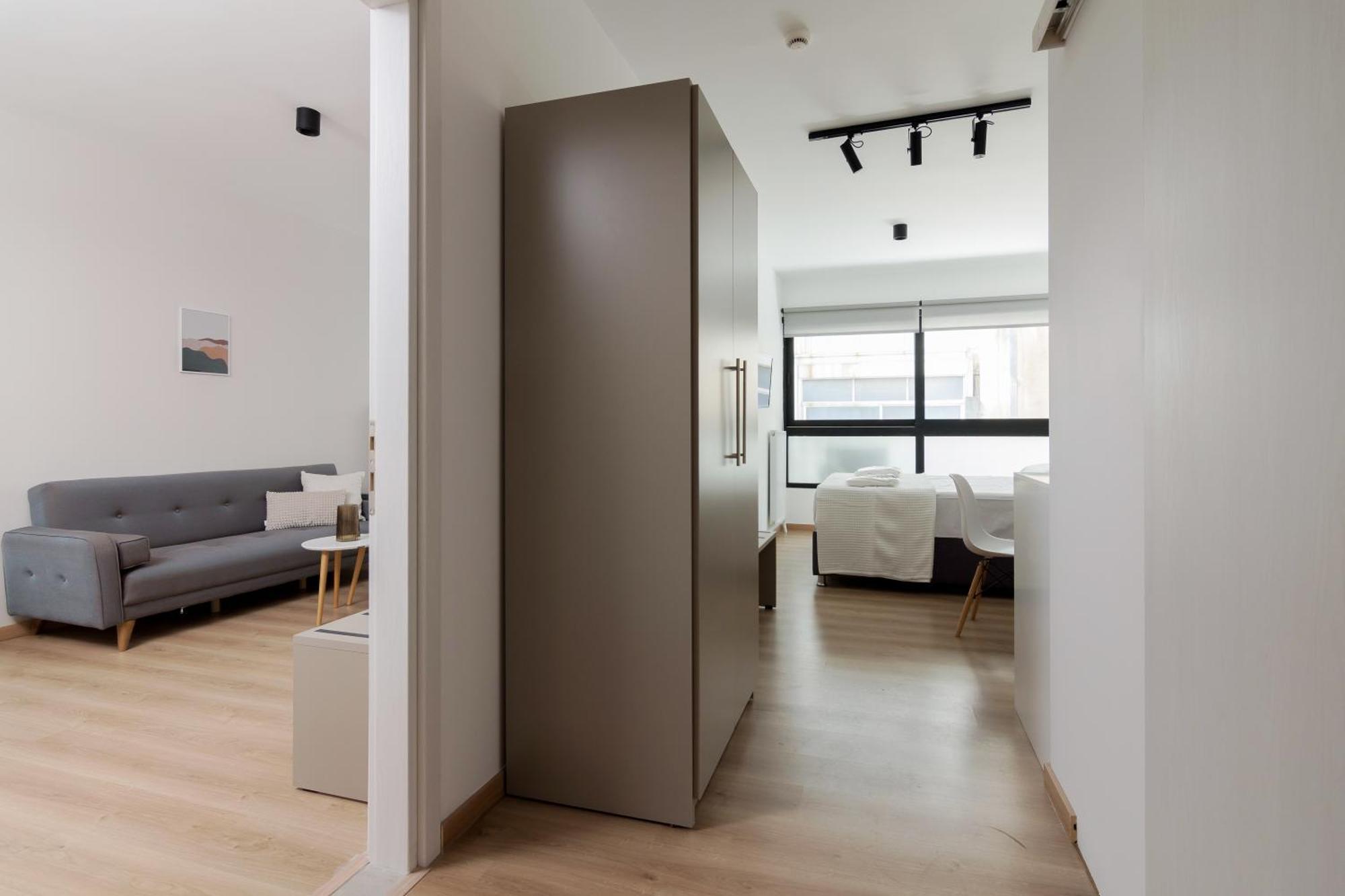 Leochares Lifestyle Apartments - Self Check-In Athen Zimmer foto